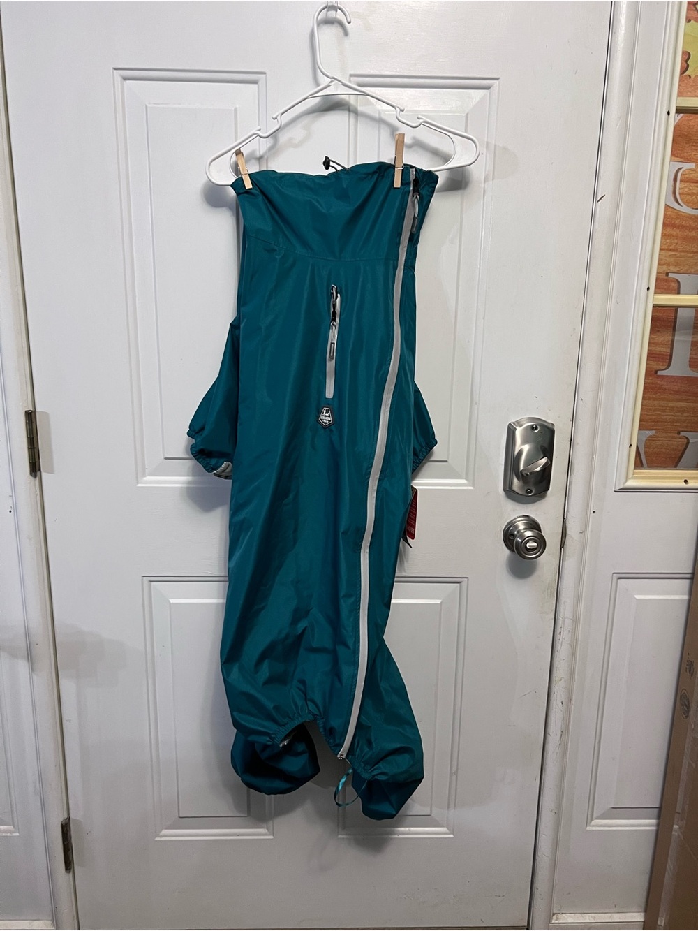 Arcadia Trail Dog Snowsuit XXL Teal NWT Waterproof Snowbound Hound